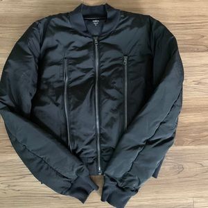 Alo Off-Duty Bomber Jacket Black